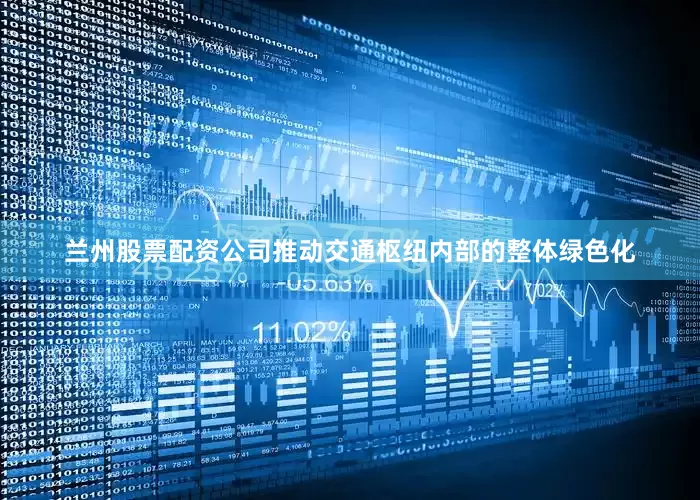 兰州股票配资公司推动交通枢纽内部的整体绿色化
